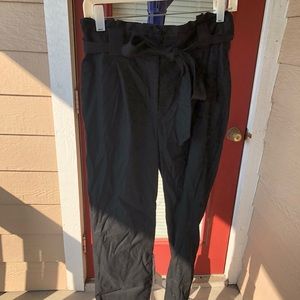 High waisted ankle pants